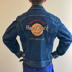 Lee Vintage Hard Rock Cafe Los Angeles Denim Jacket